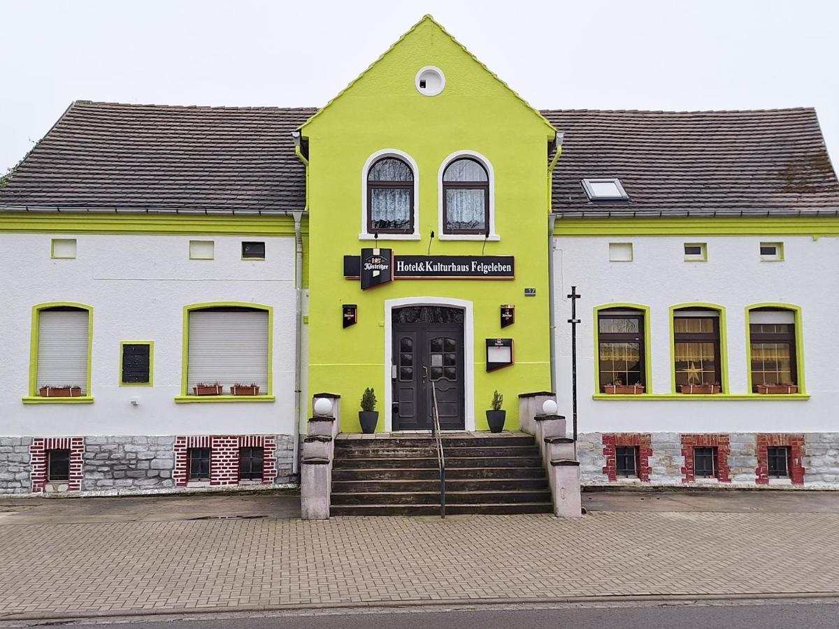 Hotel Kulturhaus Felgeleben Schönebeck Exterior foto